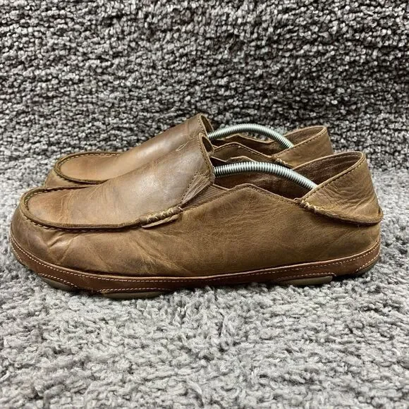 OluKai | Shoes | Olukai Moloa Mens Sz 3 Slipon Shoes Tan  display picture 1
